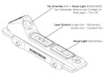 SomoGear SomoBoat Tactical Pressure Switch, Surefire + LA23/NGAL - Tan - Image 2