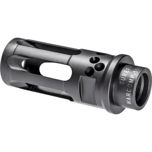 Surefire Socom Warcomp 5.56/223 Closed-Tine Flash Hider Compensator - 1/2X28 Thread - Image 2