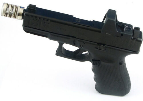 Rockyourglock Ryg High Performance Compensator, 9Mm - Chrome - Image 2