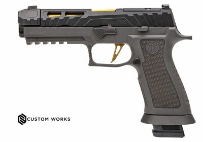 SIG Sauer P320 Flat Skeletonized Enhanced Trigger - Gold - Image 3
