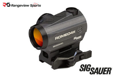 SIG Sauer ROMEO4H Red Dot Sight, 1 MOA Ballistic Circle Quadplex Reticle