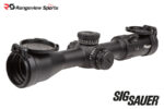 SIG Sauer WHISKEY4 3-12x44mm SFP Riflescope, 30mm Tube BDC1 MOA Reticle