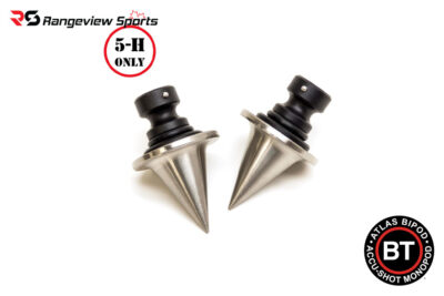 BT Atlas BT58: Atlas Spike Feet for 5-H & Super CAL Bipod