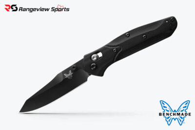 Benchmade Mini Osborne 945BK-1 Folding Knife - Black & Blue G10
