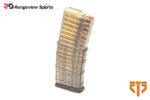 ETS 223 Rem/5.56 NATO AR15/M4 Magazine, Smoke Translucent - 5/30Rd