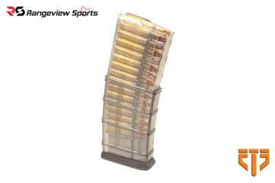 ETS 223 Rem/5.56 NATO AR15/M4 Magazine, Smoke Translucent - 5/30Rd