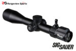 SIG Sauer EASY6-BDX 5-30x56mm SFP Riflescope, 34mm Tube BDX Digital DEV-L Ballistic Illuminated Reticle MRAD