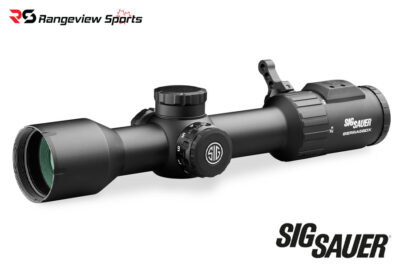 SIG Sauer SIERRA6 BDX 2-12x40mm SFP Riflescope, 30mm Tube BDX-R2 Digital Ballistic Illuminated Reticle MOA