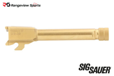 SIG Sauer P320 Compact/Carry 9mm Threaded Barrel, No LCI 4.6'' - Gold