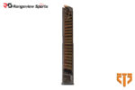ETS Glock 9mm Extended Magazine for G17/19/26, Carbon Smoke - 10/40Rd