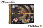 Federal Premium Freight Train Copper Tipped Sabot Slug, 20Ga 2 3/4'' 275gr 1700FPS - 5Rds