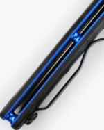 Benchmade Mini Osborne 945BK-1 Folding Knife - Black & Blue G10 - Image 4