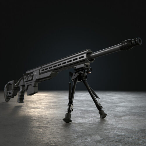 Steyr Arms Ssg M1 Multi-Caliber Bolt Action Sniper Rifle, 338 Lapua Mag 28'' Barrel - Black - Image 3