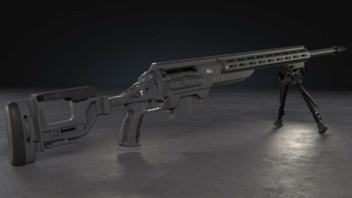 Steyr Arms Ssg M1 Multi-Caliber Bolt Action Sniper Rifle, 338 Lapua Mag 28'' Barrel - Black - Image 4