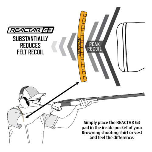 Browning Reactar G3 Recoil Pad - Image 3