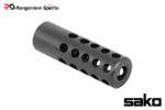 Sako Slim Muzzle Brake for S20 7.8mm/30 Cal M18x1 - Blued