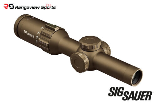 SIG Sauer TANGO6T 1-6x24mm SFP Riflescope, 30mm Tube FL-6 HELLFIRE Illuminated Reticle - FDE Sig Sauer Tango6T 1-6X24Mm Sfp Riflescope, 30Mm Tube Fl-6 Hellfire Illuminated Reticle - Fde