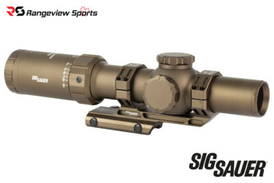 SIG Sauer TANGO-MSR 1-10x26mm FFP LPVO Riflescope, 34mm Tube MSR BDC10 Illuminated Reticle - Coyote Tan