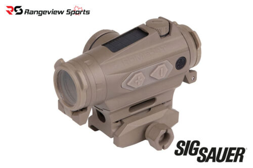 Sig Sauer Romeo4T Red Dot Sight, 2 Moa Ballistic Circle Dot - Fde