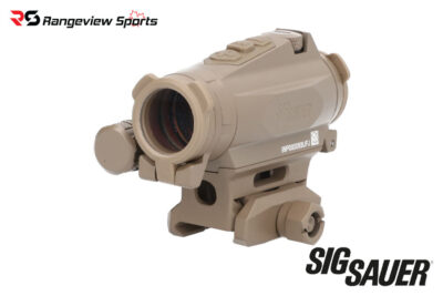 SIG Sauer ROMEO4XT-PRO Red Dot Sight, 2 MOA Ballistic Circle Dot - FDE