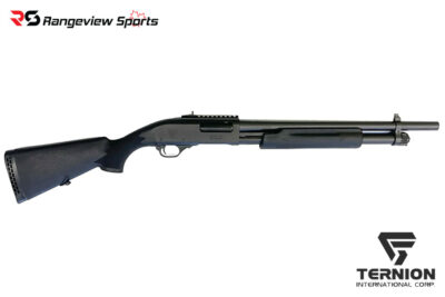 Ternion T870 Pump Action Shotgun, 12Ga 3'' 18.5'' Barrel