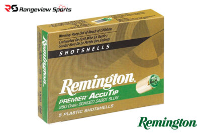 Remington Premier AccuTip Sabot Slug, 20Ga 3" Accutip Slug 260Gr 1850FPS - 5Rds