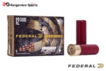 Federal Premium Copper Plated Buckshot, 12Ga 3" #000 Buckshot 10Pellets 1225FPS- 5Rds