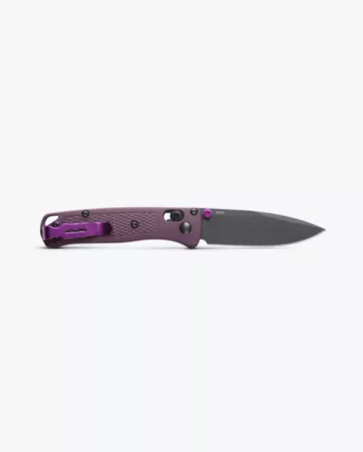 *Special Order* Benchmade Mini Bugout 533GY-09 Folding Knife, Dark Purple Grivory - Image 3