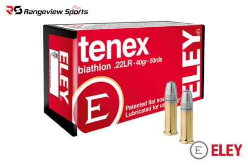 3.jpg Eley Tenex Biathlon 22 Lr Rimfire Ammo, 40Gr Fn - 50Rds - Image 1