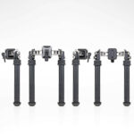 BT Atlas BT35-NC: 5-H Atlas Bipod - No Clamp - Image 4