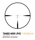 SIG Sauer TANGO-MSR 1-10x26mm FFP LPVO Riflescope, 34mm Tube MSR BDC10 Illuminated Reticle - Coyote Tan - Image 2