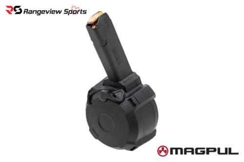 Magpul Pmag D-50 Gl9 Drum Magazine For Glock, 9Mm - 10/50Rd