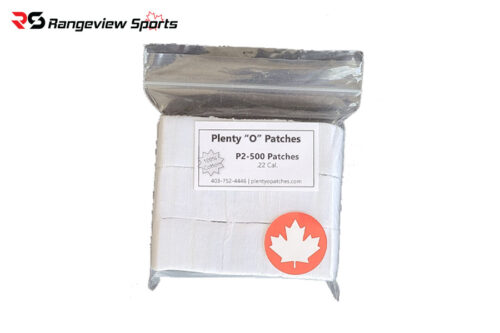 Plenty &Amp;Quot;O&Amp;Quot; Patches P2-500 22 Cal Cotton Patches - 500Ct