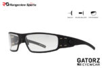 Gatorz Magnum Protective Shooting Glasses, MILSPEC Ballistic Lens, Photochromic w/ Anti-Fog - Black