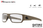 Gatorz Specter Protective Shooting Glasses, MILSPEC Ballistic Lens, Photochromic w/ Anti-Fog - Tan