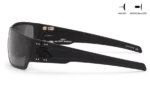 Gatorz Specter Protective Shooting Glasses, MILSPEC Ballistic Lens, Smoke w/ Anti-Fog - Black - Image 3
