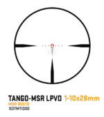 SIG Sauer TANGO-MSR 1-10x28mm SFP LPVO Riflescope, 34mm Tube MSR BDC10 Illuminated Reticle - Image 2