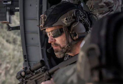 Gatorz Specter Protective Shooting Glasses, Milspec Ballistic Lens, Smoke W/ Anti-Fog - Black - Image 5