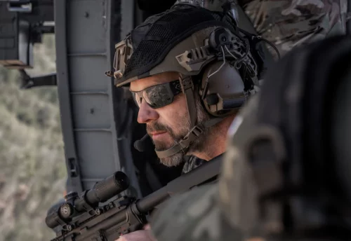 Gatorz Specter Protective Shooting Glasses, Milspec Ballistic Lens, Photochromic W/ Anti-Fog - Tan - Image 5