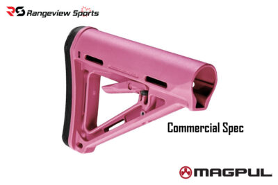 Magpul MOE Commercial-Spec Carbine Stock for AR15/AR10 - Pink