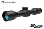 SIG Sauer WHISKEY6 3-18x44mm SFP Riflescope, 30mm Tube MOA Milling Hunter 2.0 Reticle