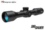 SIG Sauer WHISKEY6 3-18x44mm SFP Riflescope, 30mm Tube MOA Quadplex Reticle