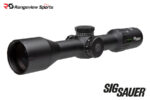 SIG Sauer WHISKEY6 3-18x44mm SFP Riflescope w/ Milti-Lock Zero Stop, 30mm Tube Quadplex Reticle