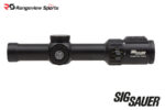 SIG Sauer EASY6BDX 1-6x24mm SFP LPVO Riflescope, 30mm Tube BDX-R2 Illuminated Reticle