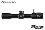 SIG Sauer EASY6BDX 3-18x44mm SFP Riflescope, 34mm Tube BDX Digital DEV-L Ballistic Illuminated Reticle