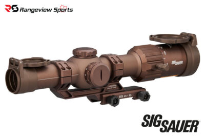 SIG Sauer TANGO-MSR 1-6x24mm SFP LPVO Riflescope, 30mm Tube MSR BDC6 Illuminated Reticle - Coyote