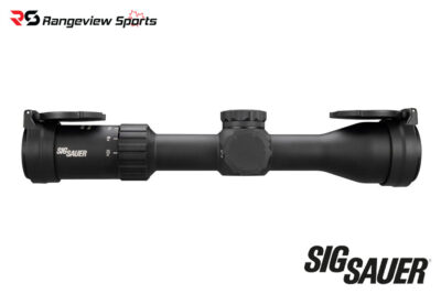 SIG Sauer WHISKEY4 2.5-10x42mm SFP Riflescope, 30mm Tube Quadplex Illuminated Reticle