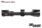 SIG Sauer WHISKEY4 3-12x44mm SFP Riflescope w/ Locking Turret, 30mm Tube BDC-1 Hellfire Illuminated Reticle
