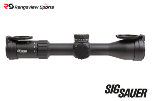 Sig Sauer Whiskey4 3-12X44Mm Sfp Riflescope W/ Locking Turret, 30Mm Tube Bdc-1 Hellfire Illuminated Reticle
