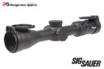 SIG Sauer WHISKEY4 3-12x44mm SFP Riflescope, 30mm Tube Quadplex Reticle